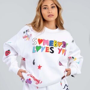 Mayfair x @iscreamcolour Somebody Loves You Crewneck